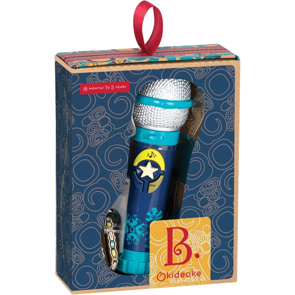 B. Toys B.TOYS B. Okideoke Navy Mikrofon Bunt 3 B. Toys B.TOYS B. Okideoke Navy Mikrofon Bunt