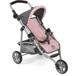 BAYER CHIC 2000 Jogging-Buggy LOLA Melange Anthrazit-rosa