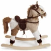 BAYER CHIC 2000 Schaukelpferd Braun Mit Weißen Flecken -Toy Land Verkauf bayer chic 2000 schaukelpferd braun mit weissen flecken a320823