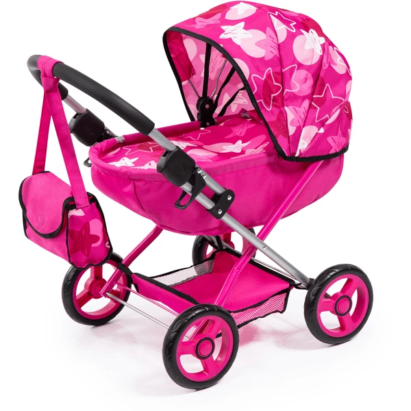 Bayer Design Puppenwagen Pink Sterne 3 Bayer Design Puppenwagen Pink Sterne