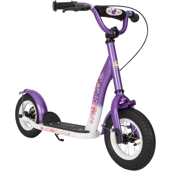 Bikestar Kinderroller 10", Classic Lila/weiß 3 Bikestar Kinderroller 10", Classic Lila/weiß