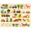 Bino Holz - Steckpuzzle Bauernhof, Maxi -Toy Land Verkauf bino holz steckpuzzle bauernhof maxi a013872
