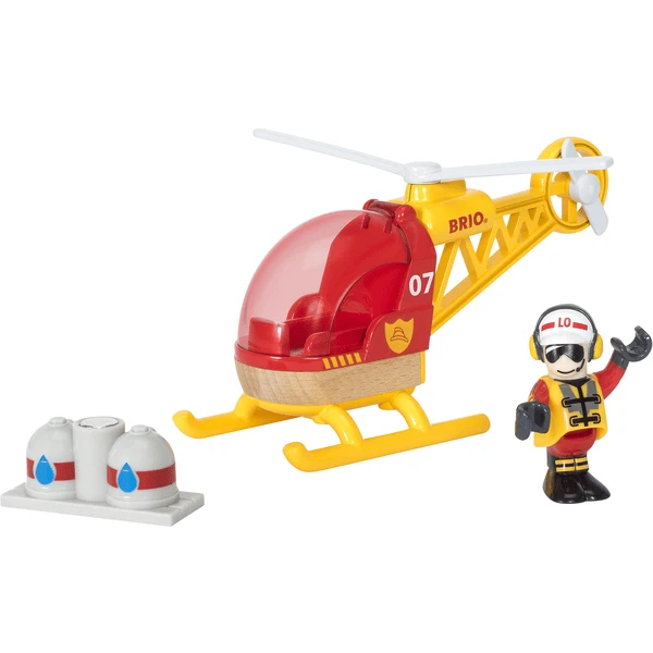 BRIO® WORLD Feuerwehr-Hubschrauber 33797 3 BRIO® WORLD Feuerwehr-Hubschrauber 33797