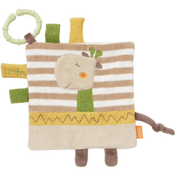 Fehn® Loopy & Lotta Knistertuch Giraffe Mit Ring 3 Fehn® Loopy & Lotta Knistertuch Giraffe Mit Ring