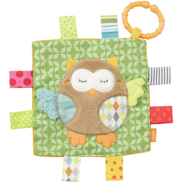 Fehn® Sleeping Forest Knistertuch Eule Mit Ring 3 Fehn® Sleeping Forest Knistertuch Eule Mit Ring