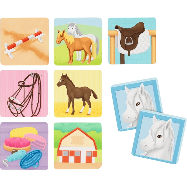 Goki Memospiel Reiterhof 3 Goki Memospiel Reiterhof