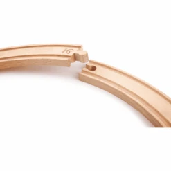 Hape Lange Eisenbahnkurvenschienen, 4 Stück