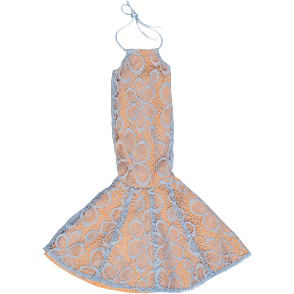 I'M A GIRLY Light Blue Mermaid Dress 3 I'M A GIRLY Light Blue Mermaid Dress