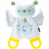 Infantino Glow-in-the-Dark Kuschel- Beißring-Eule