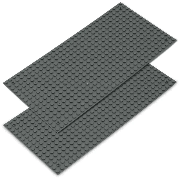 Katara Bauplatte 2er Set 12x25cm / 16x32 Pins, Dunkelgrau 3 Katara Bauplatte 2er Set 12x25cm / 16x32 Pins, Dunkelgrau