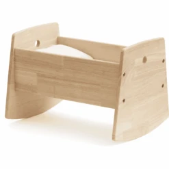 Kids Concept® Puppenwiege Inkl. Bettwäsche, Natur