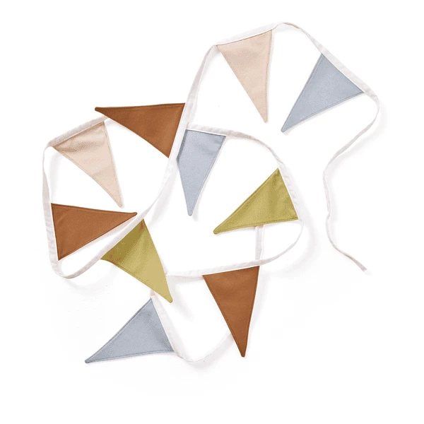 Kids Concept® Wimpelgirlande Beige 3 Kids Concept® Wimpelgirlande Beige