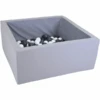 Knorr Toys® Bällebad Soft Eckig "Grey" - 100 Balls Grey/white Grau 2 Knorr Toys® Bällebad Soft Eckig "Grey" - 100 Balls Grey/white Grau -Toy Land Verkauf knorr toys baellebad soft eckig grey 100 balls grey white grau a400158