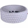 Knorr Toys® Bällebad Soft - "Grey White Dots" - 100 Balls Grey/creme Grau -Toy Land Verkauf knorr toys baellebad soft grey white dots 100 balls grey creme grau a400164