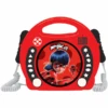 LEXIBOOK Miraculous CD-Player Mit Zwei Mikrofonen -Toy Land Verkauf lexibook miraculous cd player mit zwei mikrofonen a320236