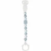 Nattou Schnullerkette, Hellblau-weiss -Toy Land Verkauf nattou schnullerkette hellblau weiss a229200