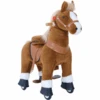 PonyCycle® Brown Mit Bremse Und Sound - Groß -Toy Land Verkauf ponycycle brown mit bremse und sound gross a313694