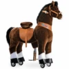 PonyCycle® Chocolate Brown With White Hoof Horse 1 PonyCycle® Chocolate Brown With White Hoof Horse -Toy Land Verkauf ponycycle chocolate brown with white hoof horse a338458