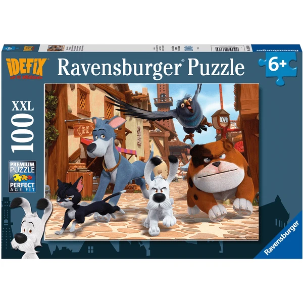 Ravensburger Puzzle XXL 100 Teile - Idefix Und Die Unbeugsamen 3 Ravensburger Puzzle XXL 100 Teile - Idefix Und Die Unbeugsamen