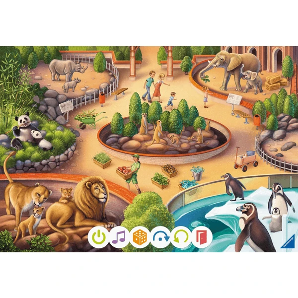 Ravensburger Tiptoi® Puzzle Für Kleine Entdecker: Zoo 3 Ravensburger Tiptoi® Puzzle Für Kleine Entdecker: Zoo