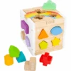 Small Foot® Steckwürfel Regenbogen -Toy Land Verkauf small foot steckwuerfel regenbogen a304011