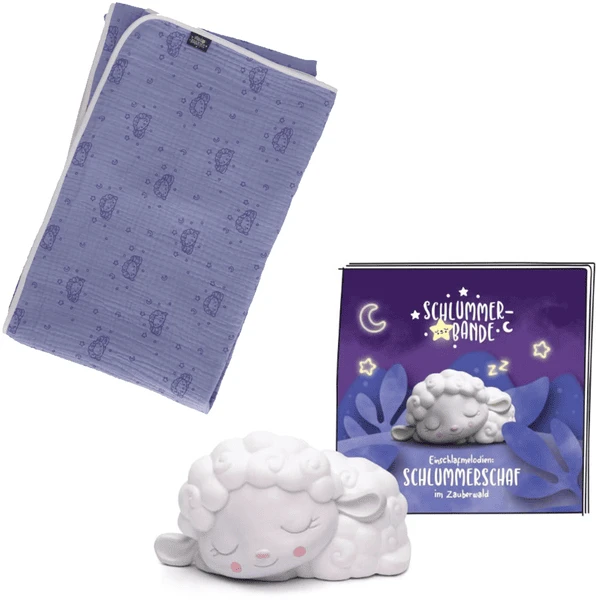 Sterntaler Musselin-Babydecke + Tonie Schlummerschaf 3 Sterntaler Musselin-Babydecke + Tonie Schlummerschaf